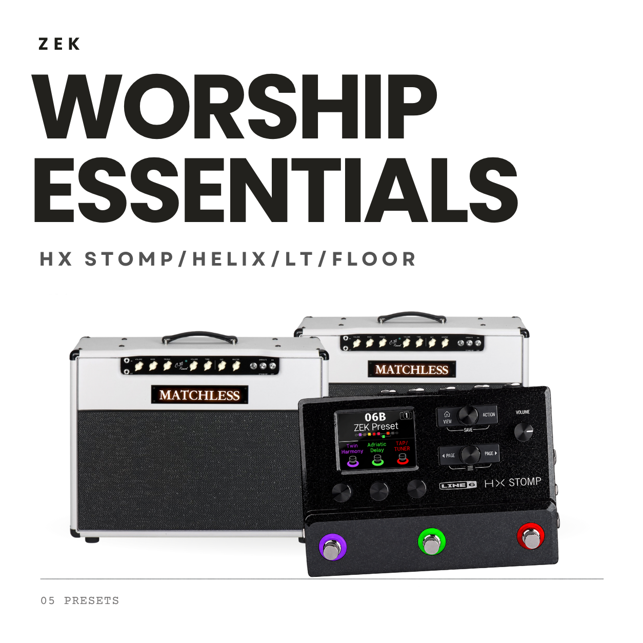 ZEK hx-essentials preset collection cover